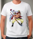 Remera Anime One Piece Barbablanca