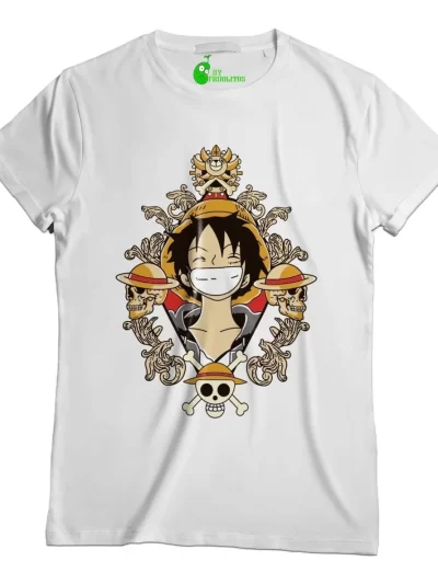 Remera Luffy One Piece Monkie Smile