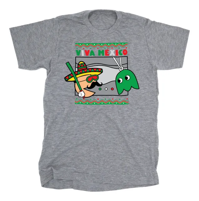 Remera Infantil Viva Mexico Old Gamer