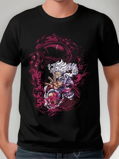 Remera Anime One Piece Luffy Gear