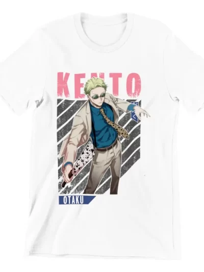 Remera Blanca Jujtsu Jjk13 Kento Nanami