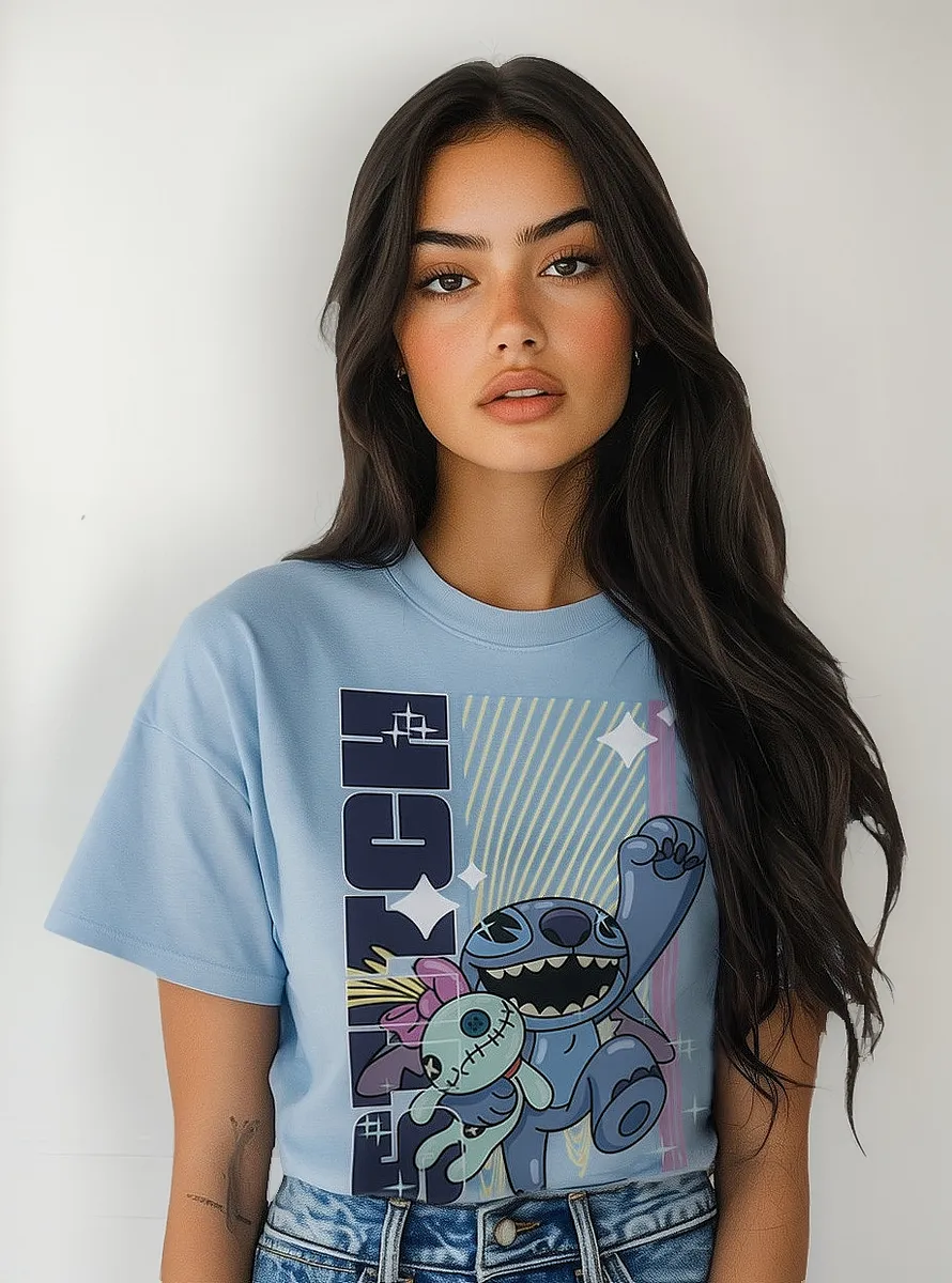 Remera Mujer Little Alien Disney