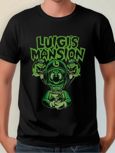 Remera Videojuego Mario Bros Luigi