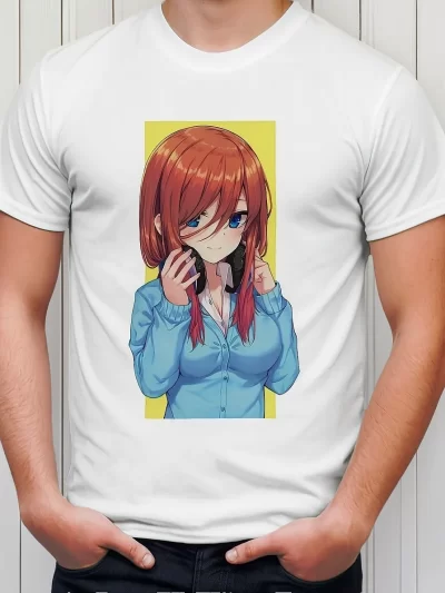 Remera Go Toubun No Hanayome Quintillizas Miku Nakano