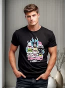 Remera Sanrio Gym Brothers Hello Kitty
