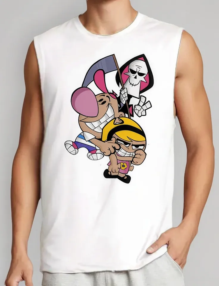 Remera De Las Aventuras De Billy Y Mandy U7Y