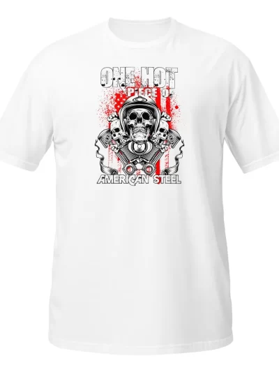 Remera American Steel Amor Por La Mecánica Chopper Moto
