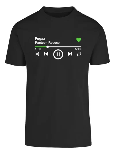 Remera Musical Panteón Rococó Fugaz