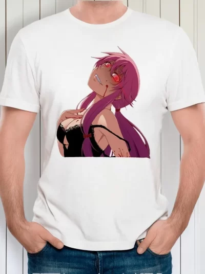 Remera Anime Manga Mirai Nikki Yuno Gasai
