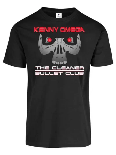Remera Kenny Omega The Cleaner Bullet Club