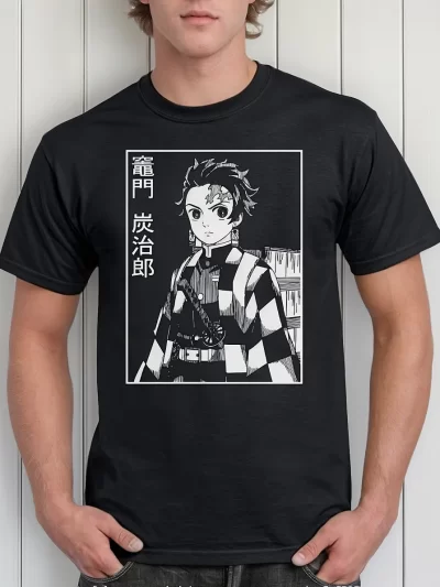 Remera Tanjiro Kamado Demon Slayer Kny Anime Manga