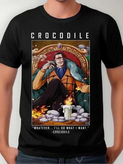 Remera Anime One Piece Crocodile