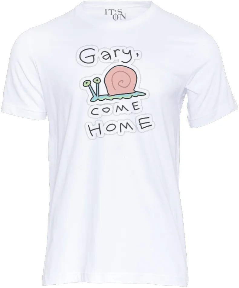 Remera Dibujo Gary Vuelve A Casa Bob Esponja