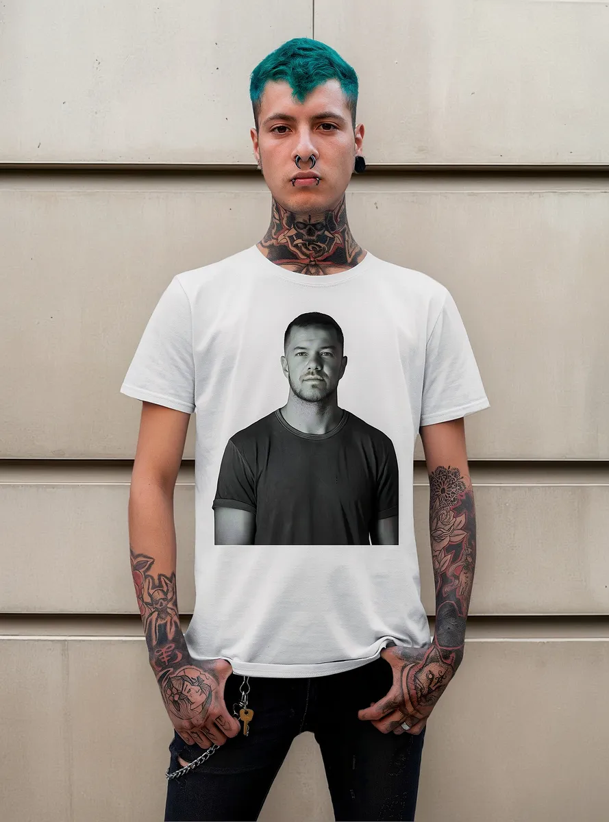 Remera Blanca Estampada Rock Imagine Dragons Ropa Casual