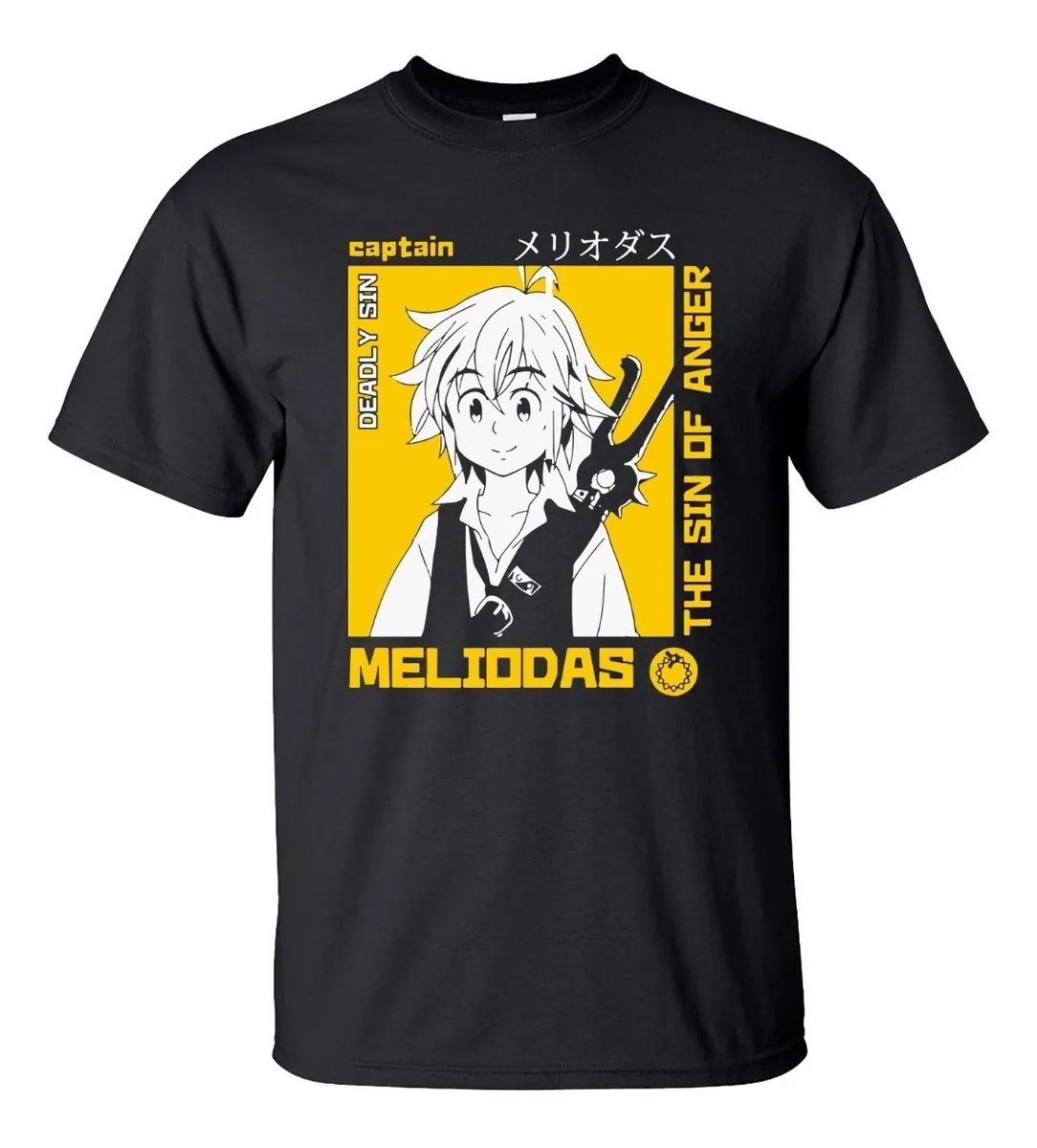 Remera Meliodas Seven Deadly Sins Anime Manga Geek