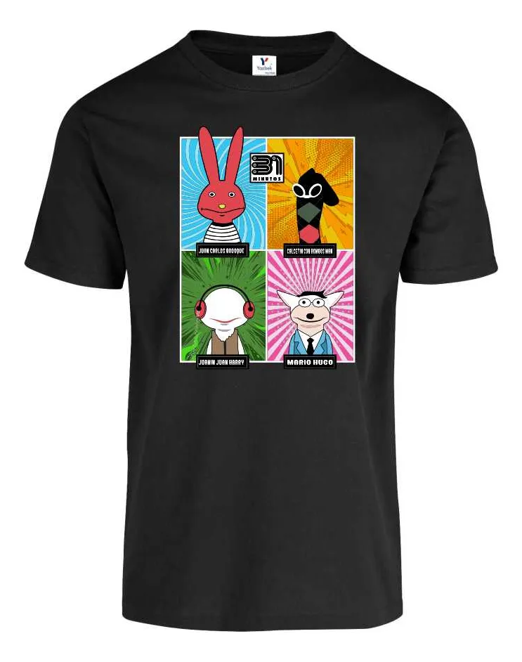 Remera Bodoque Rombos Man Juanin Minutos