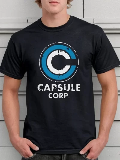 Remera Capsule Corp Dragon Ball Adulto Dama O Niño