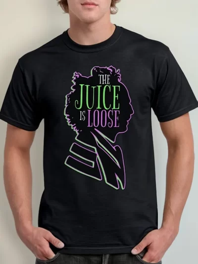Remera Beetlejuice Beetle The Juice Is Loose Halloween