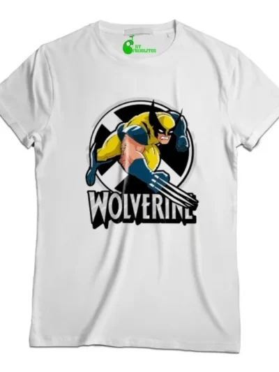 Remera Wolverine X Men Retro Basica By Frijolitos