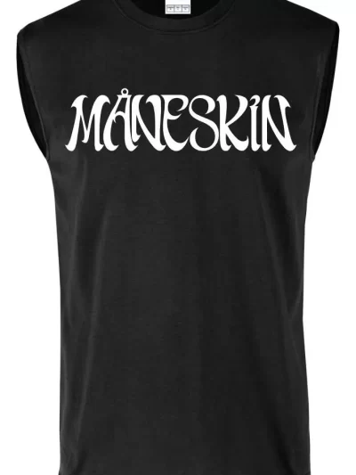 Remera Sin Manga Maneskin Logo