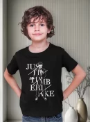 Remera Negra Basica Casual Justin Timberlake Futuresex