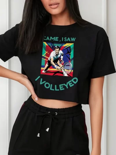 Remera Crop Padre Sr Pap Tenista