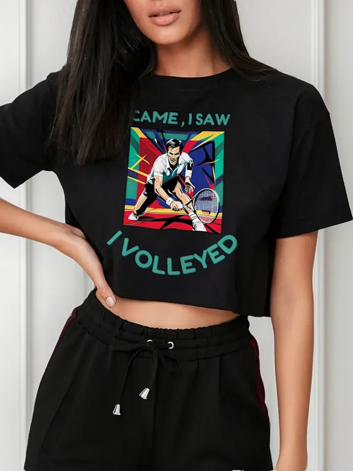 Remera Crop Padre Sr Pap Tenista