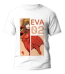 Remera Anime Manga Evangelion Asuka Langley Waifu