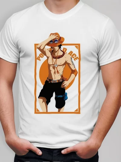 Remera Anime Manga One Piece Portgas D Ace