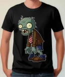Remera Videojuego Plantas Vs Zombies Zombie