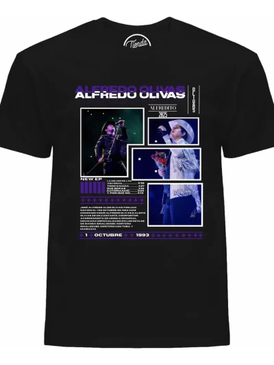 Remera Alfredo Olivas Cantante