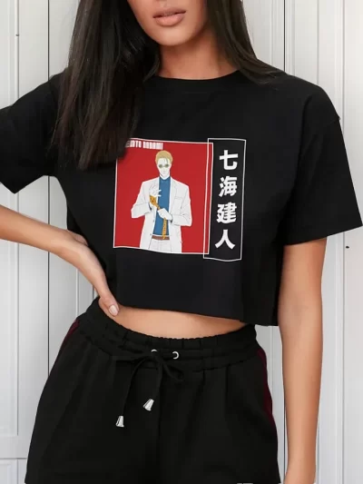 Remera Crop Jujtsu Jjk16 Kento Nanami
