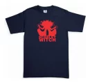 Remera Wanda Silueta Wanda Vision Logo Hombre Mujer
