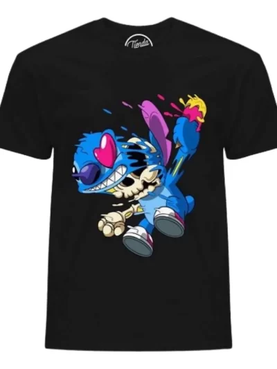 Remera Stitch Crazy Freaky Aesthetic