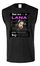 Remera Sin Manga Lana Del Rey Happiness Is A Butterfly