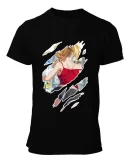 Remera Negra Waifu Meal Ecchi Hentai View