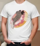 Remera Dibujo Ajolote Tierno Kawaii