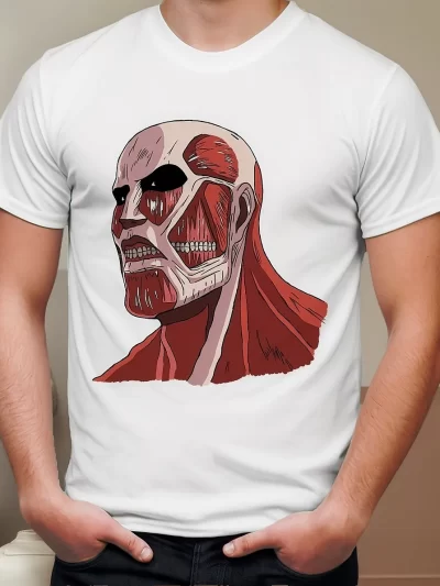Remera Anime Manga Shingeki No Kyojin Titán Colosal