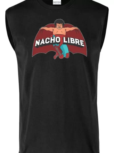 Remera Sin Manga Nacho Libre Luchador Lucha Libre