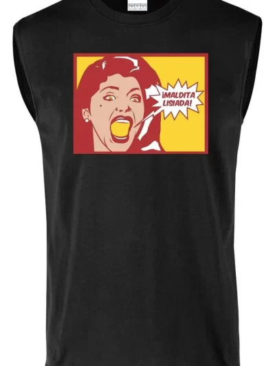 Remera Sin Manga Que Haces Besando A La Lisiada Meme