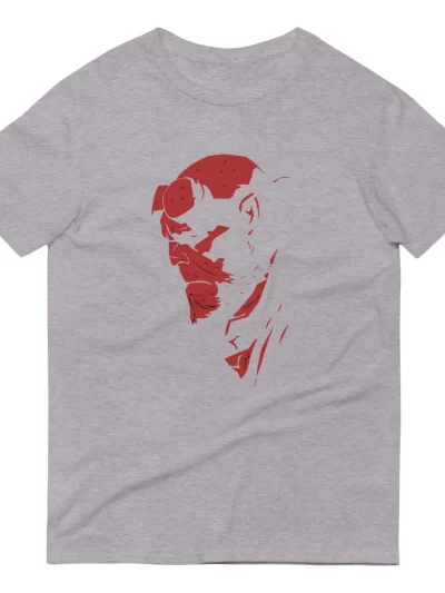 Remera Silueta Lateral De Hellboyy Demonio Rojo Comics
