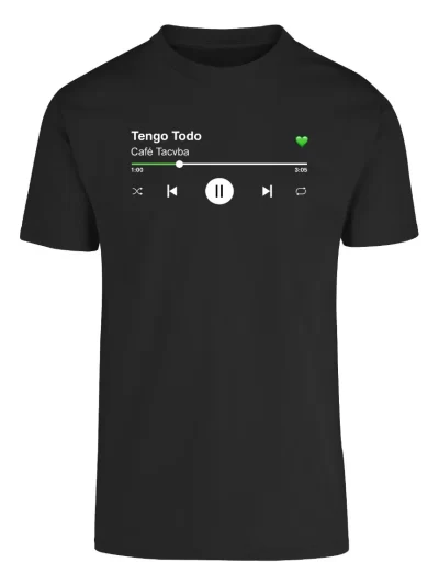 Remera Musical Café Tacvba Tengo Todo