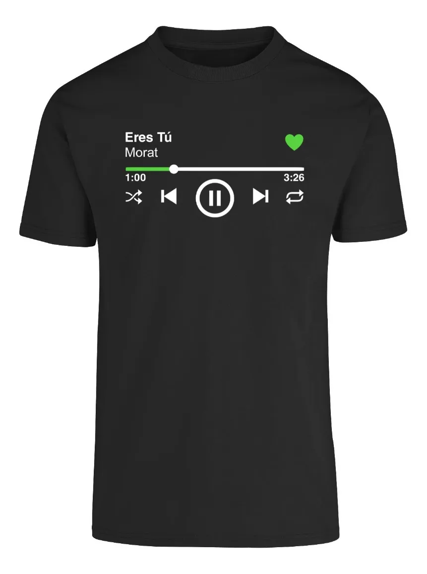 Remera Musical Morat Eres Tú