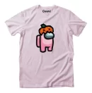 Remera Among Us Calabaza