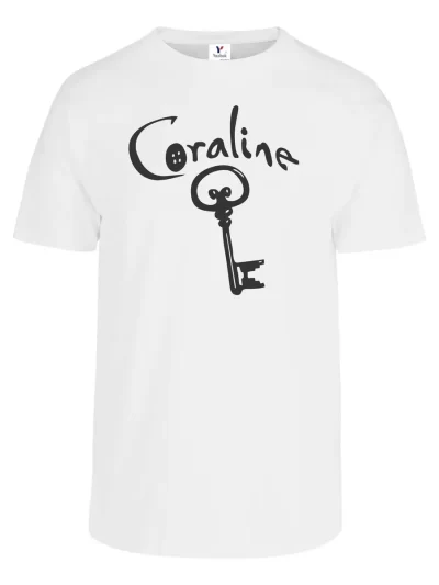 Remera Coraline Y La Puerta Secreta Llave Hombre Mujer
