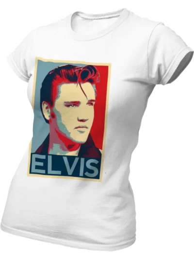 Remera Elvis Color Poster33