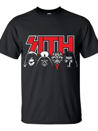 Remera Darth Sith Lords Vader Sidious Maul Kylo