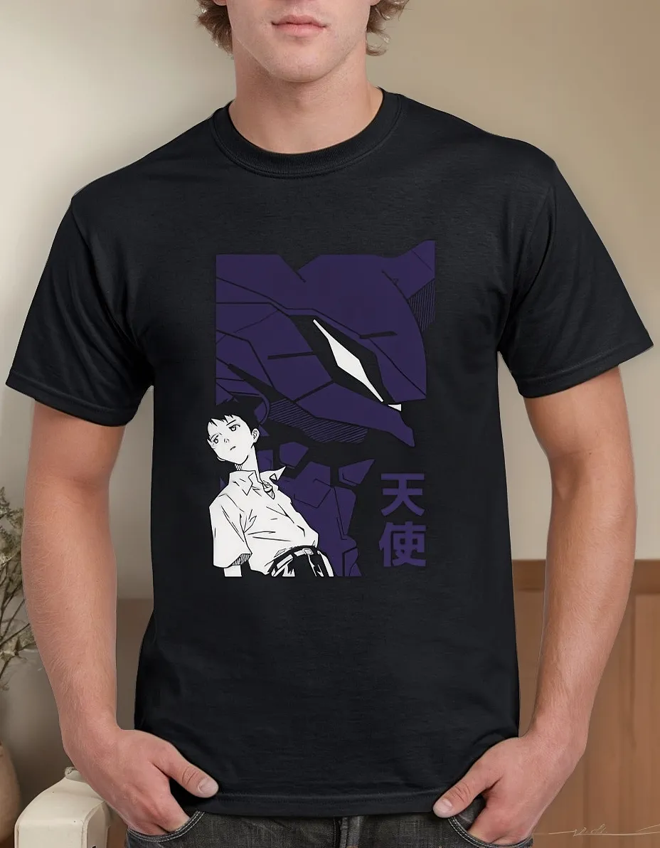 Remera Shinji Ikari Neon Genesis Evangelion Anime