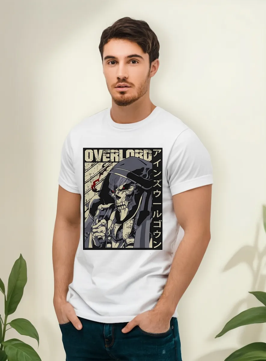 Remera Anime Overlord Japan Besto Isekai