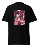 Remera Cuadro Nezuko Desatando Poder Rojo Demon Salyer